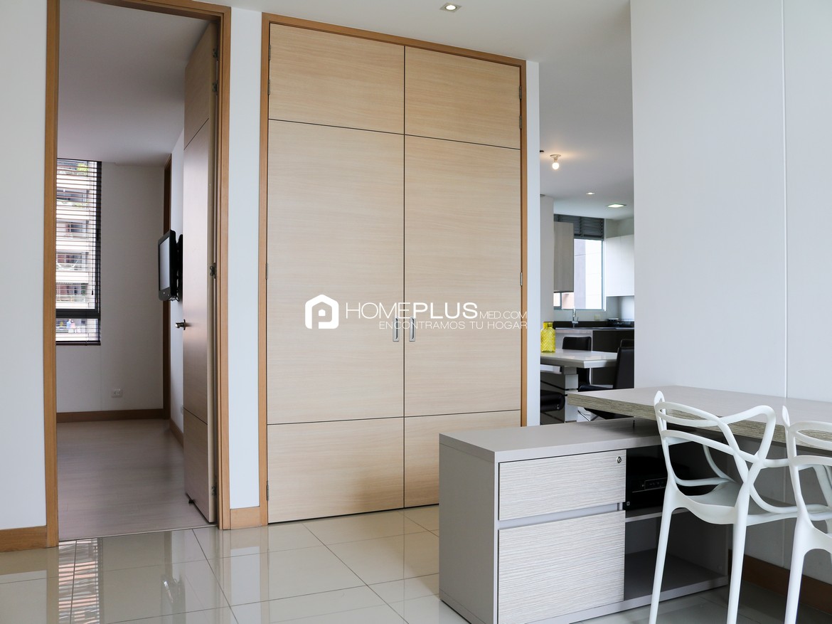 ALQUILER APARTAMENTO AMOBLADO EL POBLADO MILLA DE ORO A156 ATENAS 1303