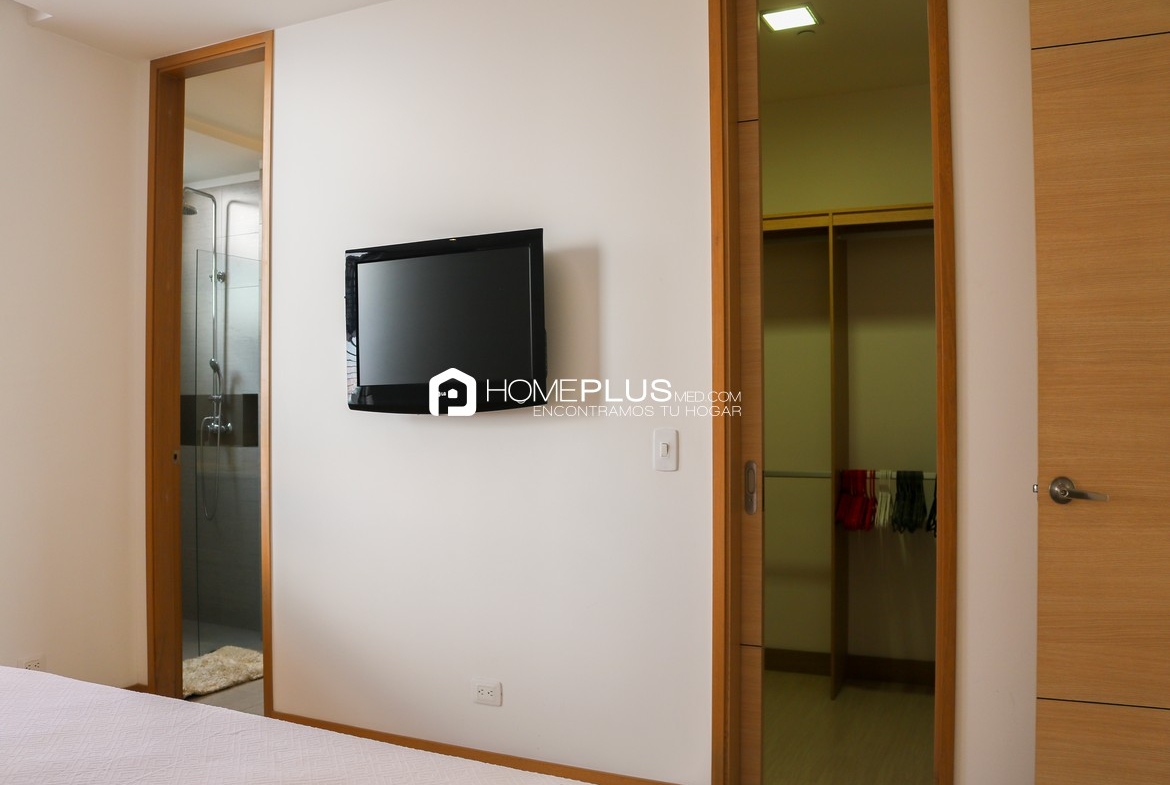 ALQUILER APARTAMENTO AMOBLADO EL POBLADO MILLA DE ORO A156 ATENAS 1303