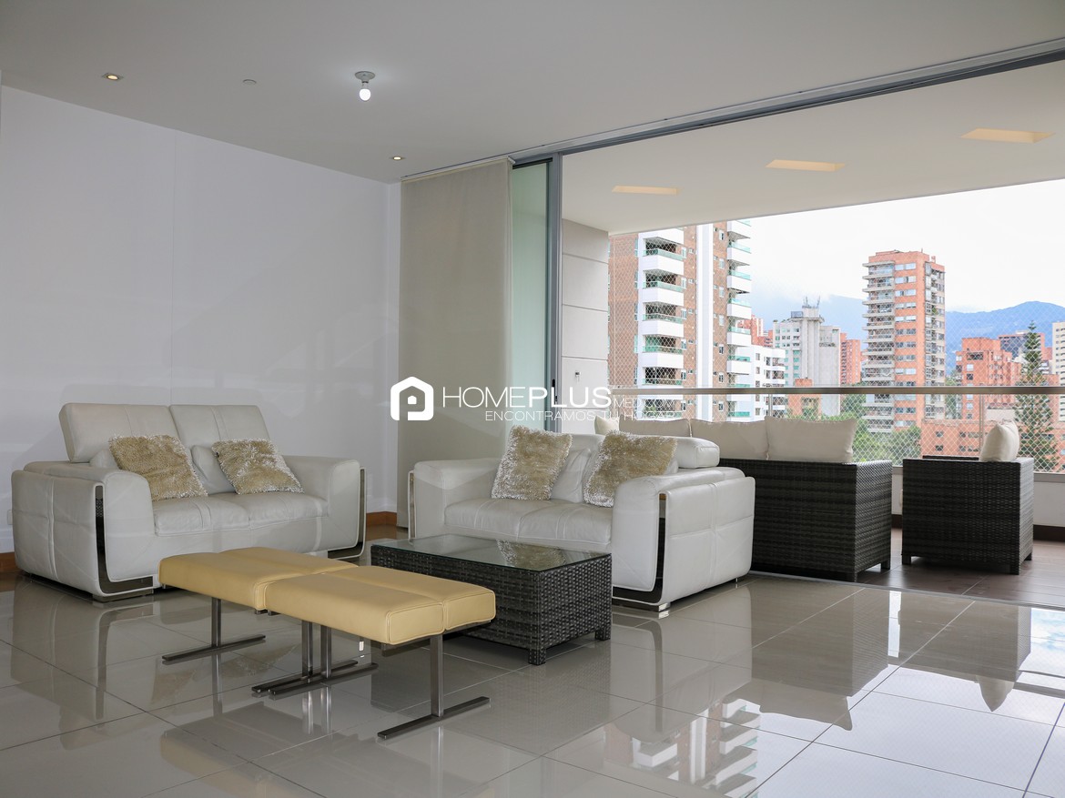 ALQUILER APARTAMENTO AMOBLADO EL POBLADO MILLA DE ORO A156 ATENAS 1303