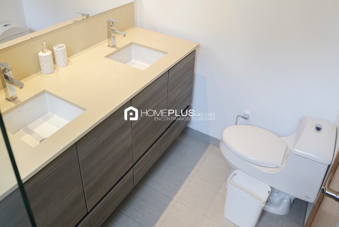 ALQUILER APARTAMENTO AMOBLADO EL POBLADO MILLA DE ORO A156 ATENAS 1303