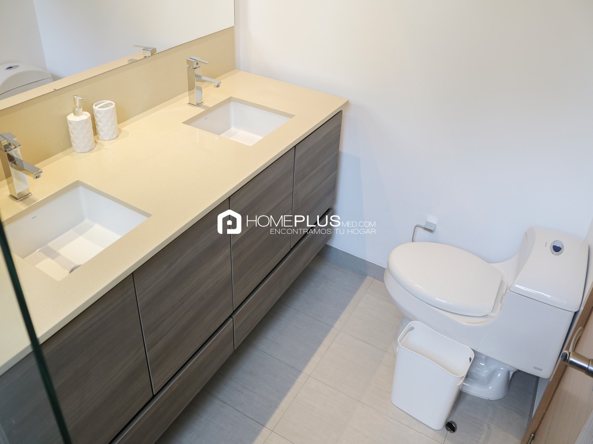 ALQUILER APARTAMENTO AMOBLADO EL POBLADO MILLA DE ORO A156 ATENAS 1303