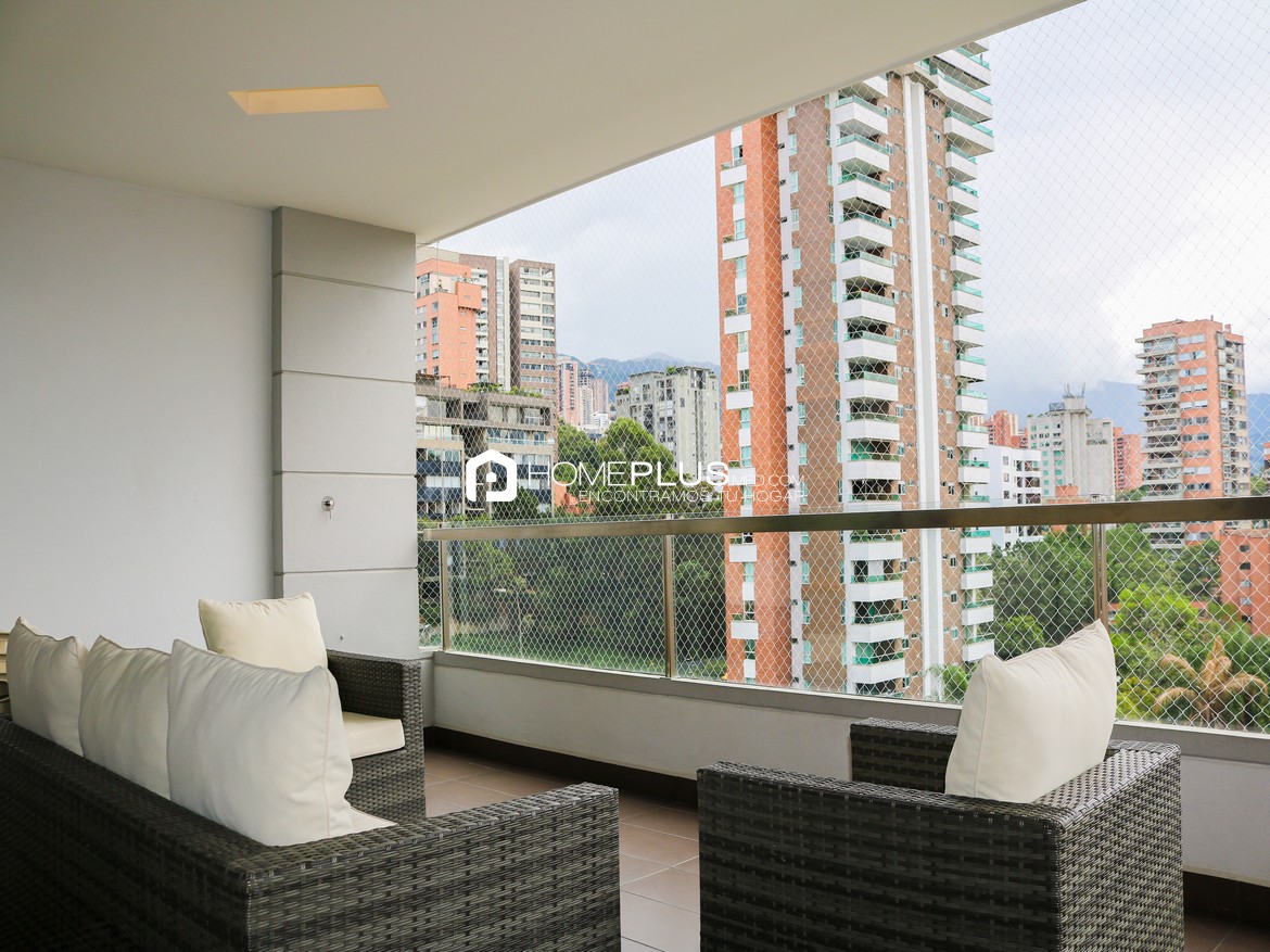 ALQUILER APARTAMENTO AMOBLADO EL POBLADO MILLA DE ORO A156 ATENAS 1303