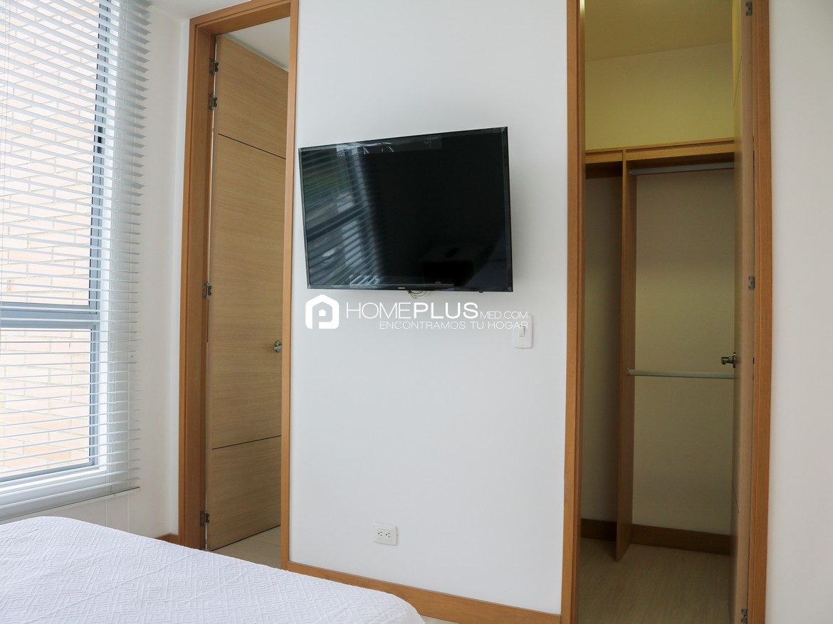 ALQUILER APARTAMENTO AMOBLADO EL POBLADO MILLA DE ORO A156 ATENAS 1303