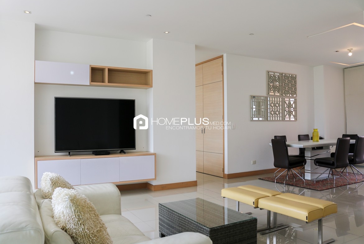 ALQUILER APARTAMENTO AMOBLADO EL POBLADO MILLA DE ORO A156 ATENAS 1303