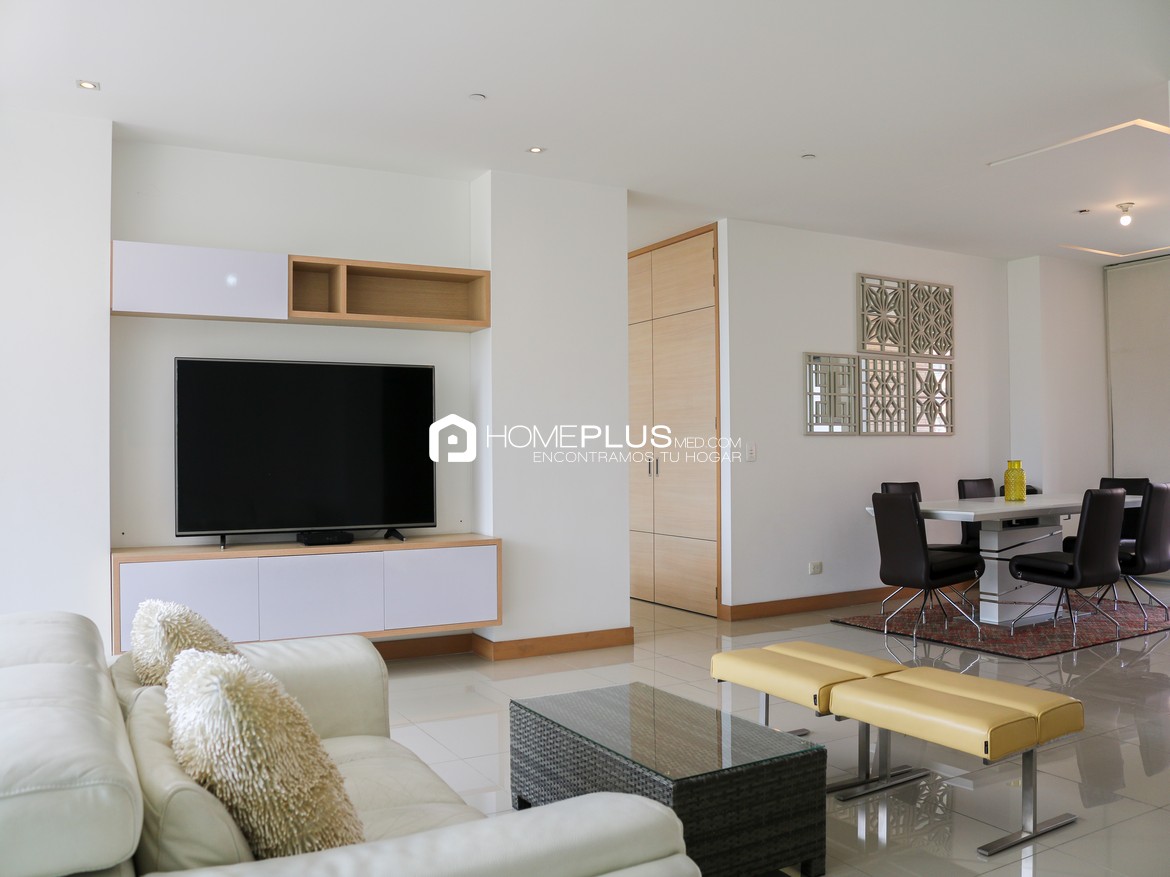 ALQUILER APARTAMENTO AMOBLADO EL POBLADO MILLA DE ORO A156 ATENAS 1303