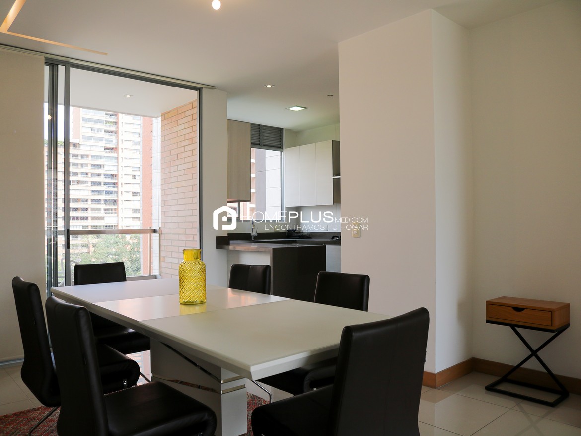 ALQUILER APARTAMENTO AMOBLADO EL POBLADO MILLA DE ORO A156 ATENAS 1303