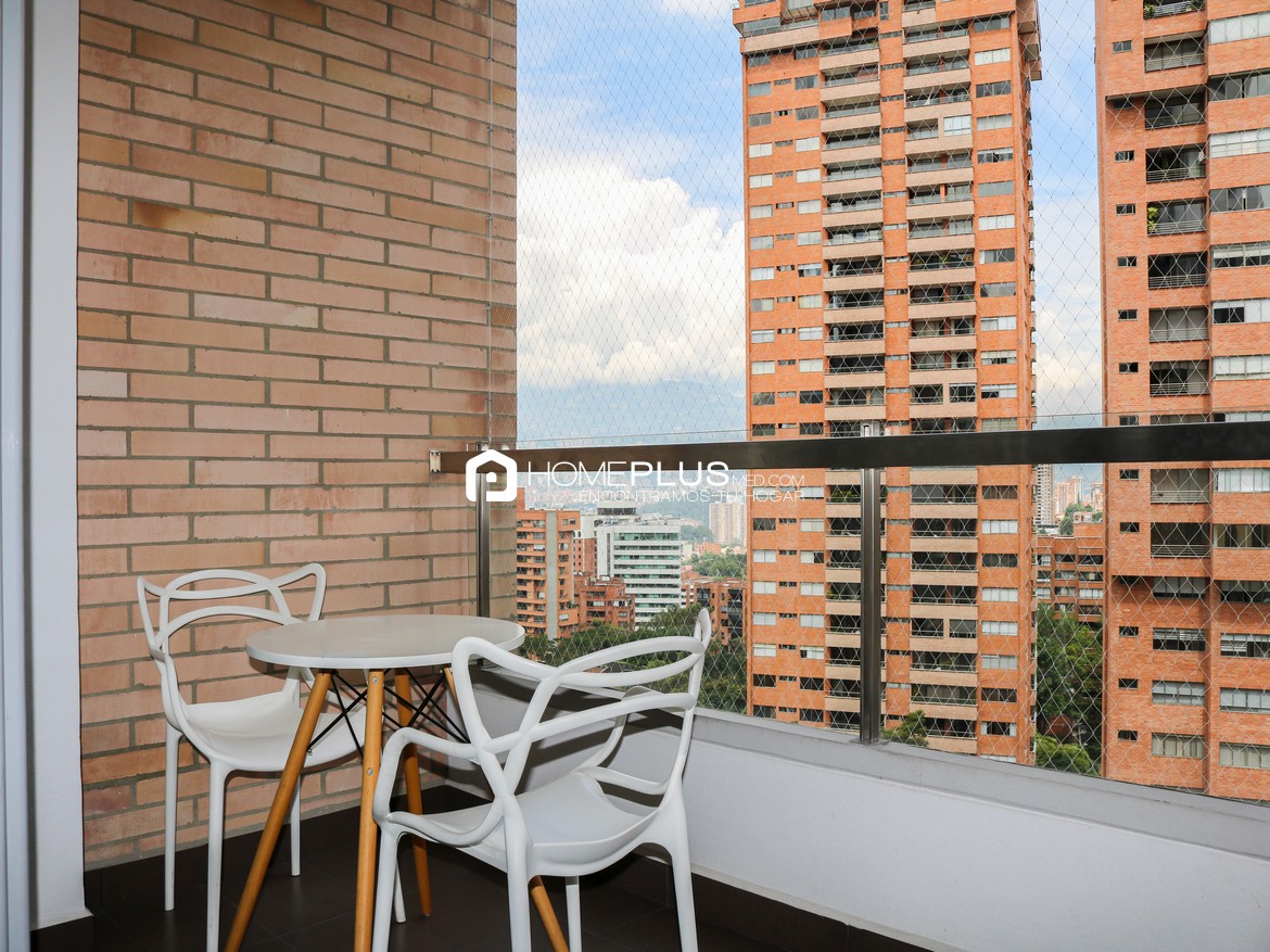 ALQUILER APARTAMENTO AMOBLADO EL POBLADO MILLA DE ORO A156 ATENAS 1303