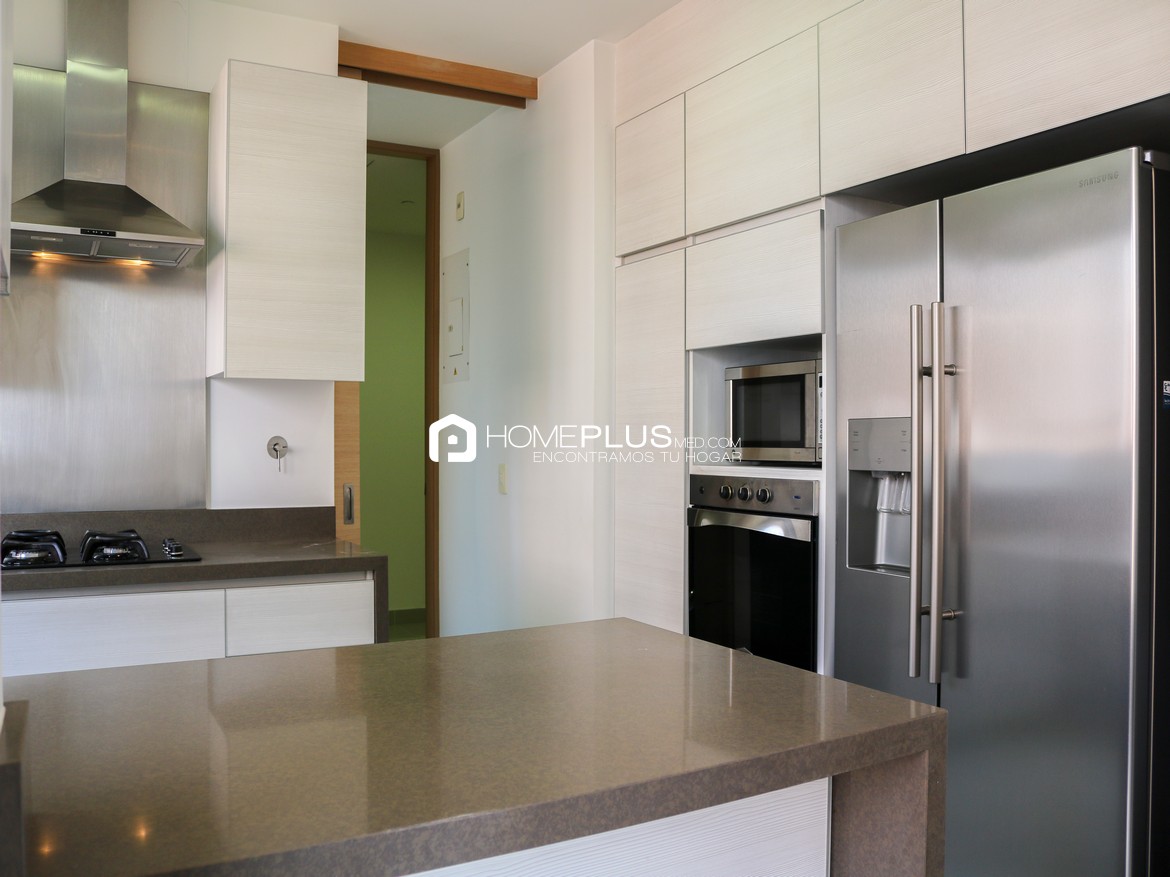 ALQUILER APARTAMENTO AMOBLADO EL POBLADO MILLA DE ORO A156 ATENAS 1303