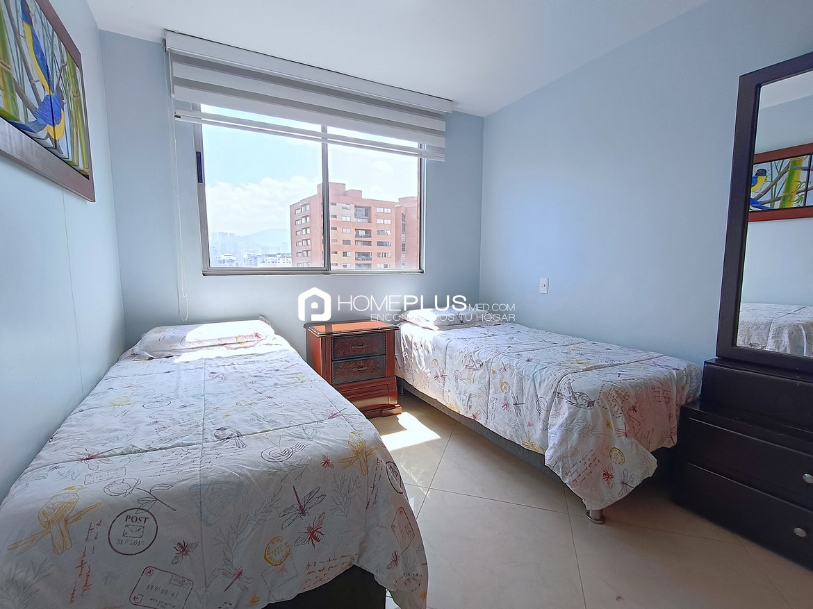 ALQUILER APARTAMENTO AMOBLADO EL POBLADO MILLA DE ORO A164 PLAZA OVIEDO 2015