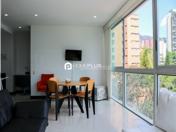 ALQUILER APARTAMENTO AMOBLADO EL POBLADO MILLA DE ORO A237, NUEVA ALEJANDRIA 604