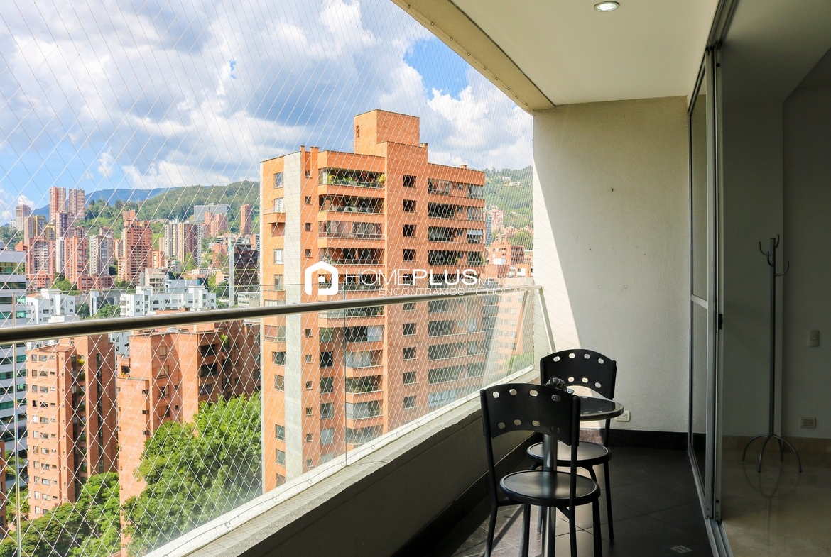 ALQUILER APARTAMENTO AMOBLADO EL POBLADO MILLA DE ORO A256, SAN FERNANDO PLAZA 1403