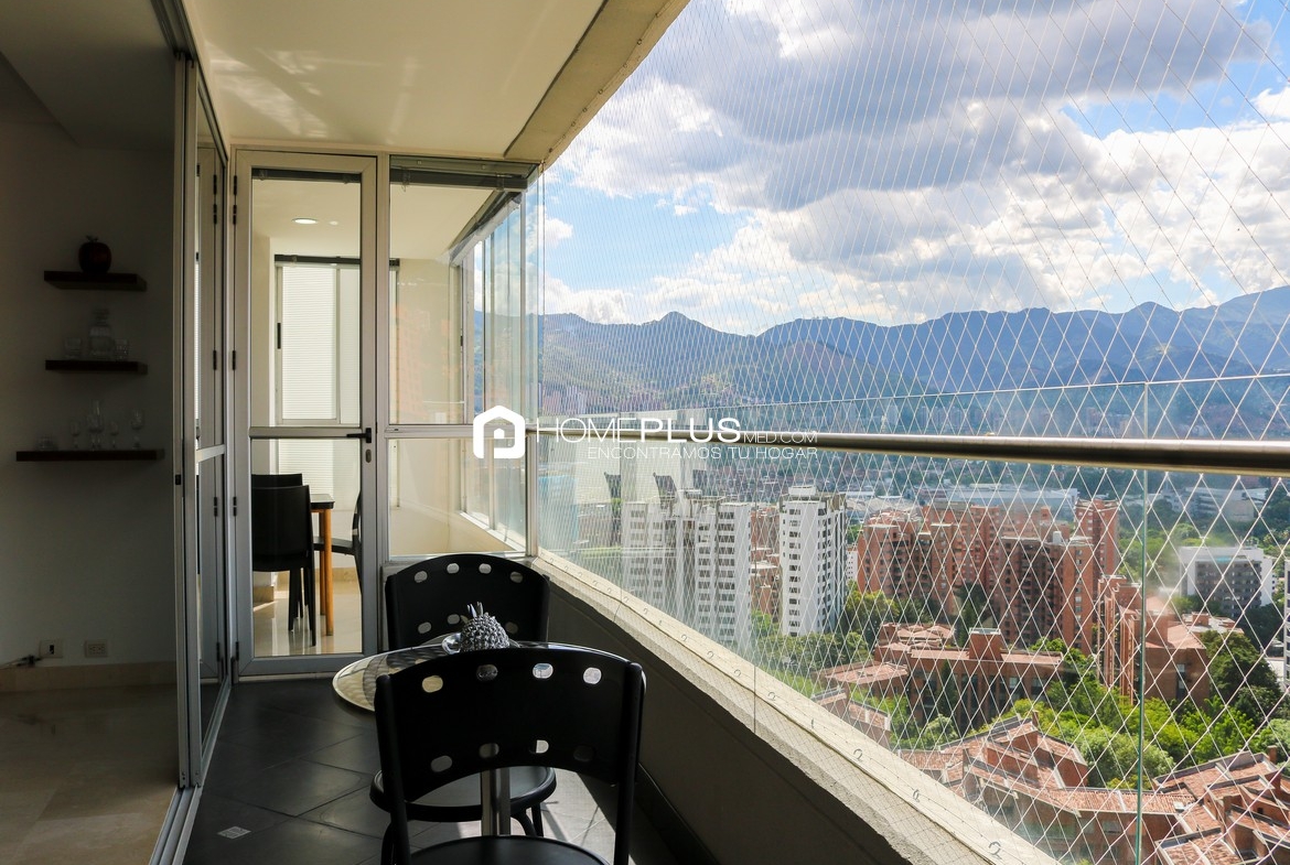 ALQUILER APARTAMENTO AMOBLADO EL POBLADO MILLA DE ORO A256, SAN FERNANDO PLAZA 1403