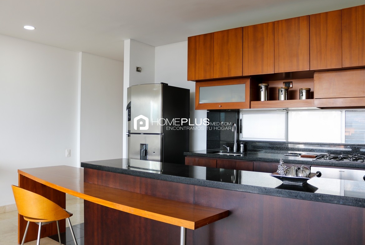 ALQUILER APARTAMENTO AMOBLADO EL POBLADO MILLA DE ORO A256, SAN FERNANDO PLAZA 1403