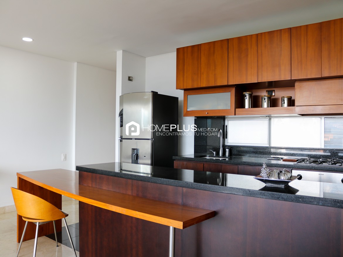 ALQUILER APARTAMENTO AMOBLADO EL POBLADO MILLA DE ORO A256, SAN FERNANDO PLAZA 1403