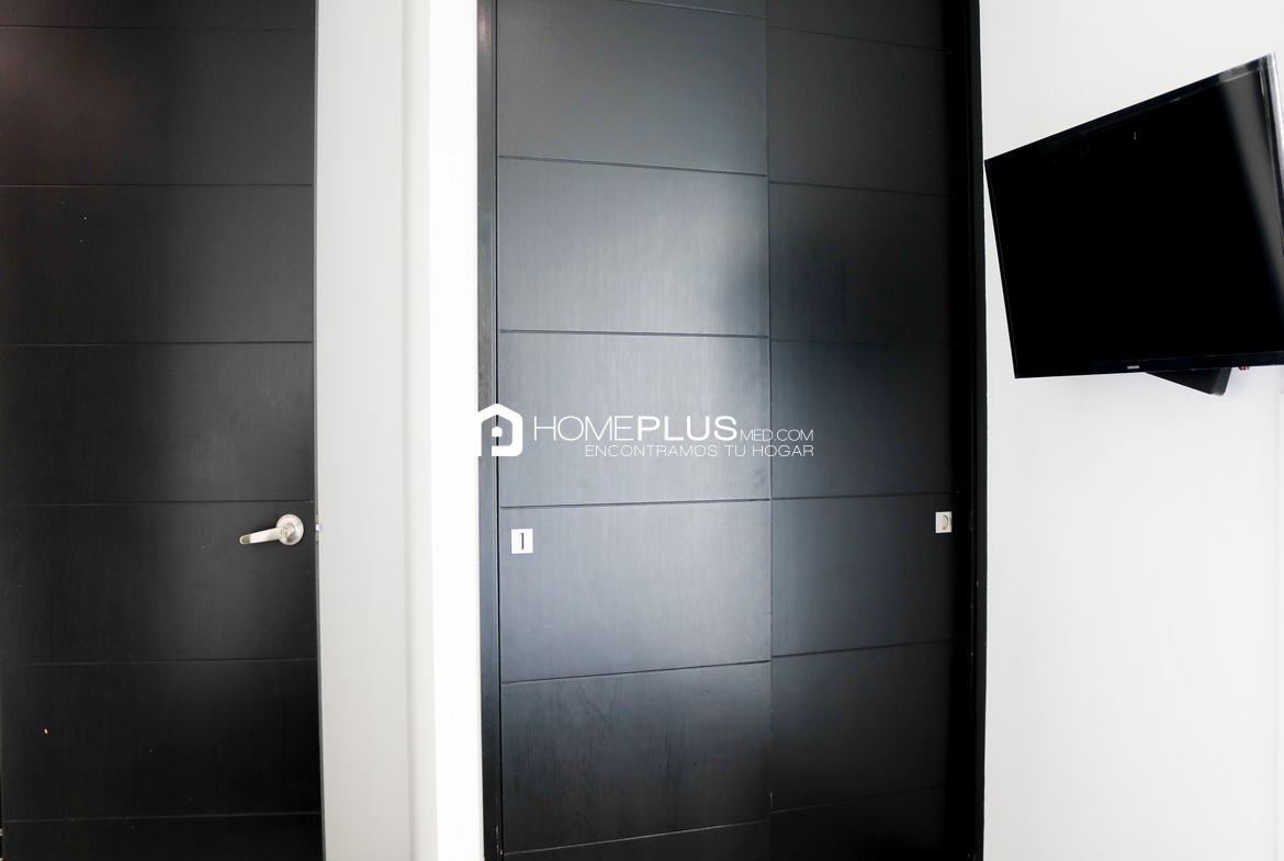 ALQUILER APARTAMENTO AMOBLADO EL POBLADO MILLA DE ORO A286 NUEVA ALEJANDRIA 1404