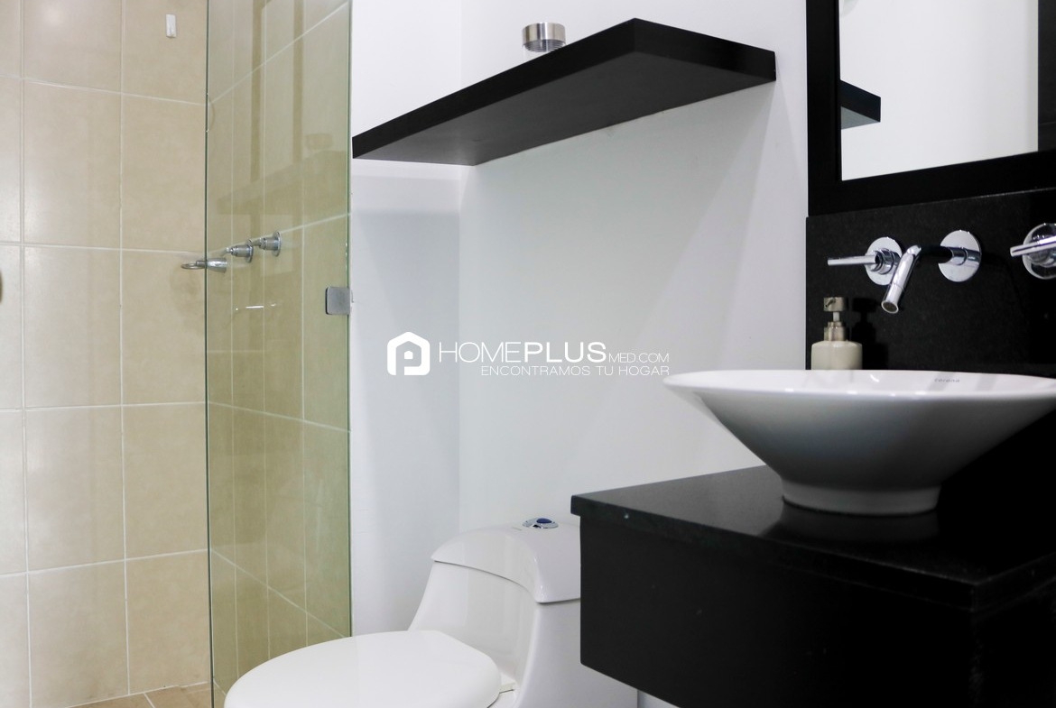 ALQUILER APARTAMENTO AMOBLADO EL POBLADO MILLA DE ORO A286 NUEVA ALEJANDRIA 1404