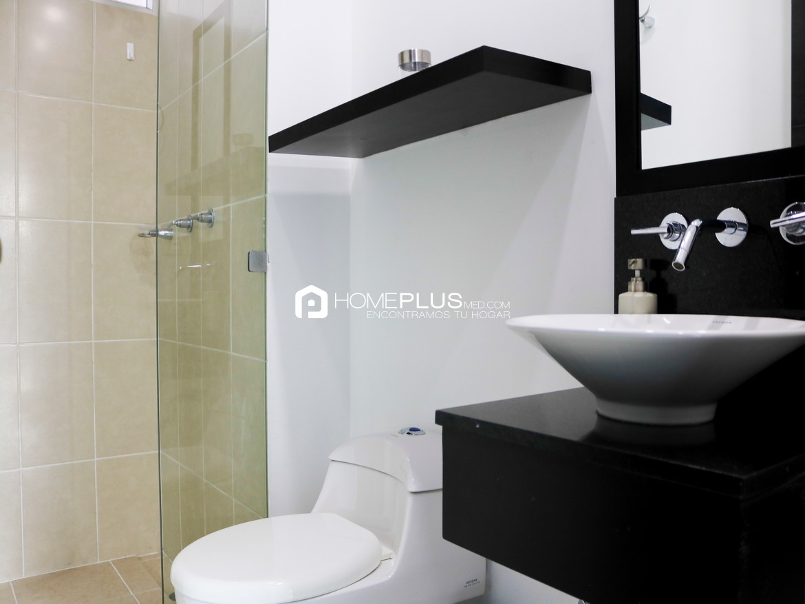 ALQUILER APARTAMENTO AMOBLADO EL POBLADO MILLA DE ORO A286 NUEVA ALEJANDRIA 1404