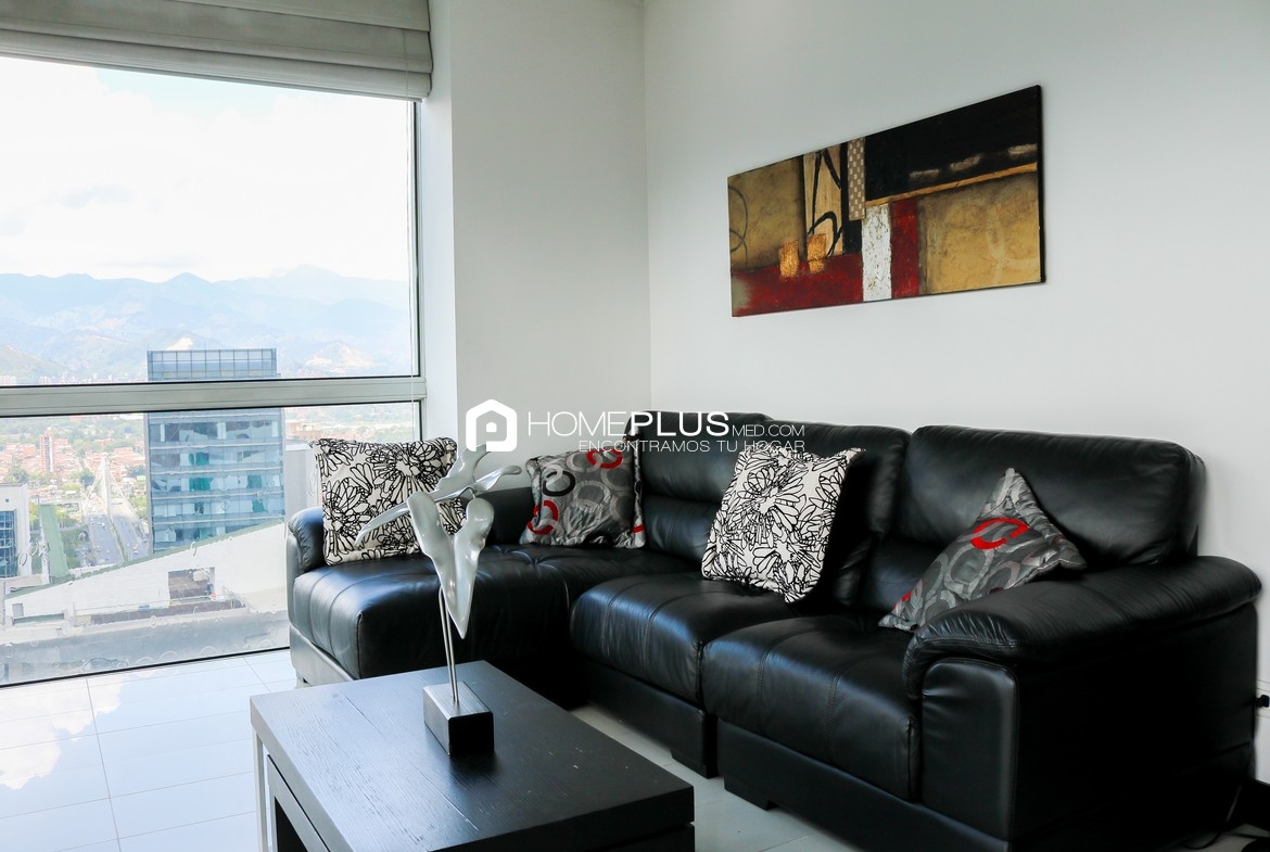 ALQUILER APARTAMENTO AMOBLADO EL POBLADO MILLA DE ORO A286 NUEVA ALEJANDRIA 1404