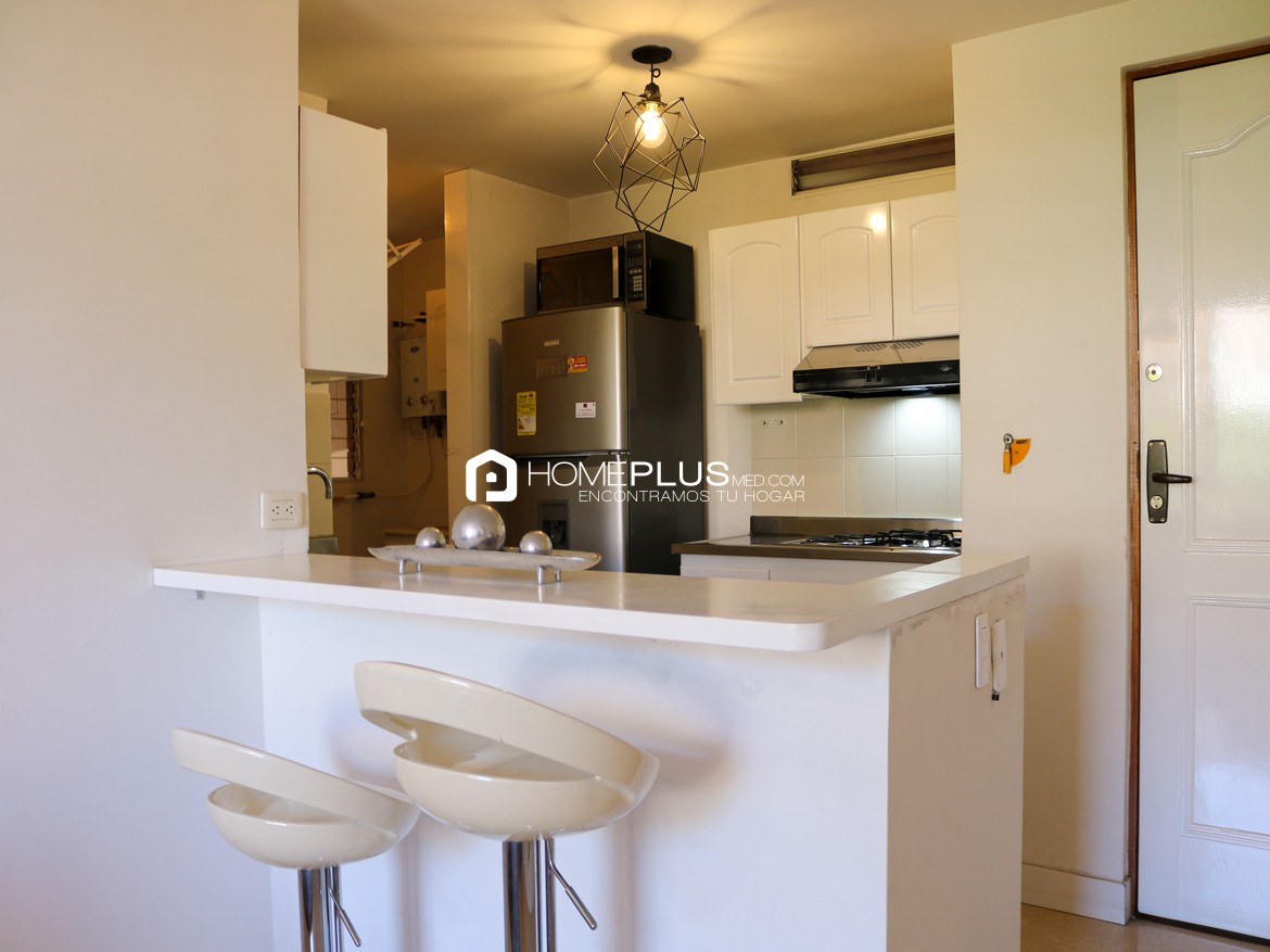 ALQUILER APARTAMENTO AMOBLADO EL POBLADO PATIO BONITO A289 POBLADO BONITO 1104