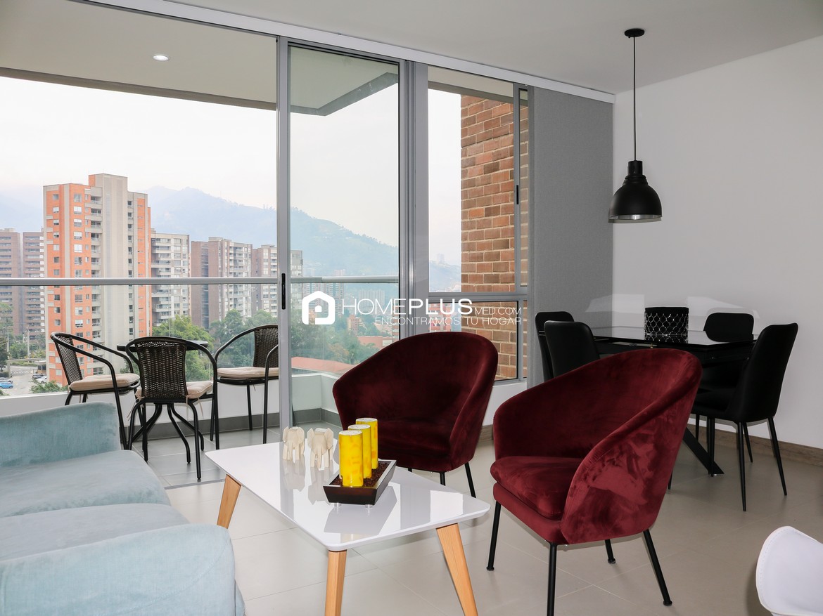ALQUILER APARTAMENTO AMOBLADO ENVIGADO CUMBRES A227, REGATTA 906