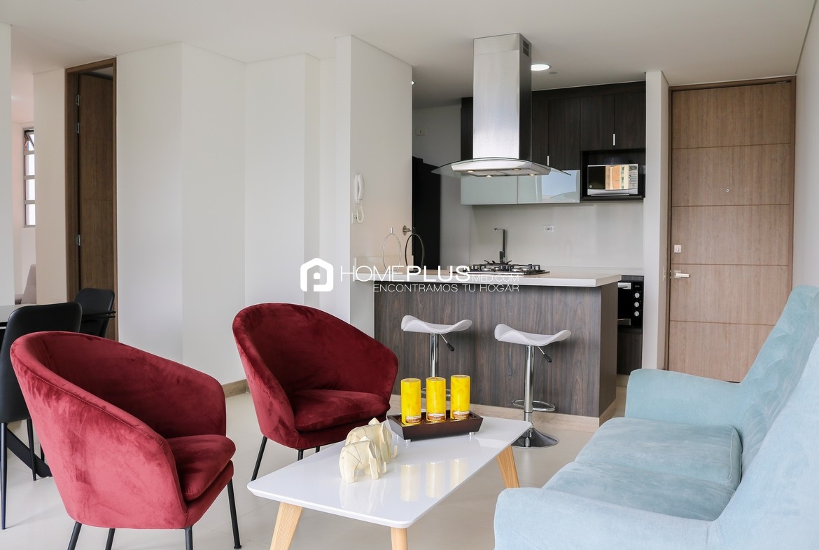 ALQUILER APARTAMENTO AMOBLADO ENVIGADO CUMBRES A227, REGATTA 906