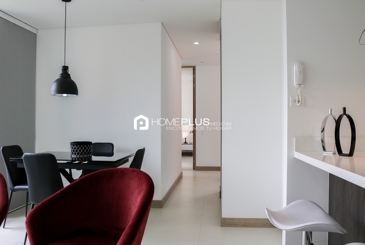 ALQUILER APARTAMENTO AMOBLADO ENVIGADO CUMBRES A227, REGATTA 906