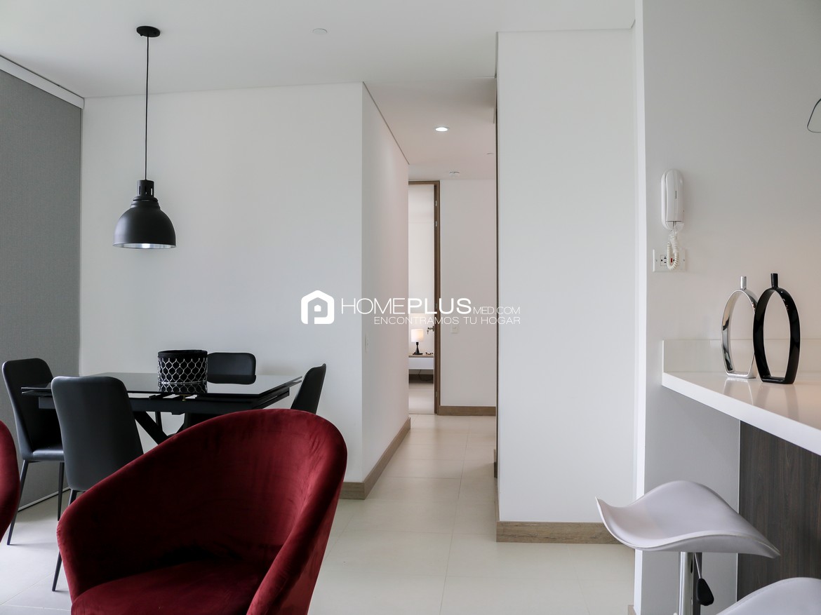 ALQUILER APARTAMENTO AMOBLADO ENVIGADO CUMBRES A227, REGATTA 906