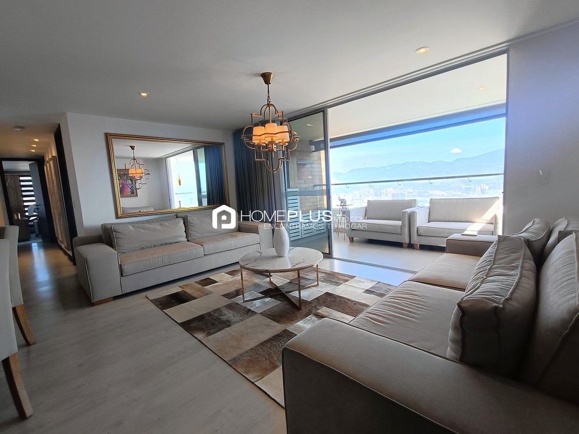 ALQUILER APARTAMENTO AMOBLADO ENVIGADO LOMA DE LAS BRUJAS, A163 BRUJA BONITA 1802