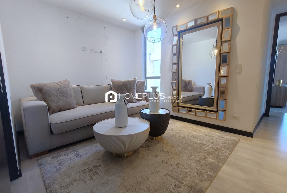 ALQUILER APARTAMENTO AMOBLADO ENVIGADO LOMA DE LAS BRUJAS, A163 BRUJA BONITA 1802