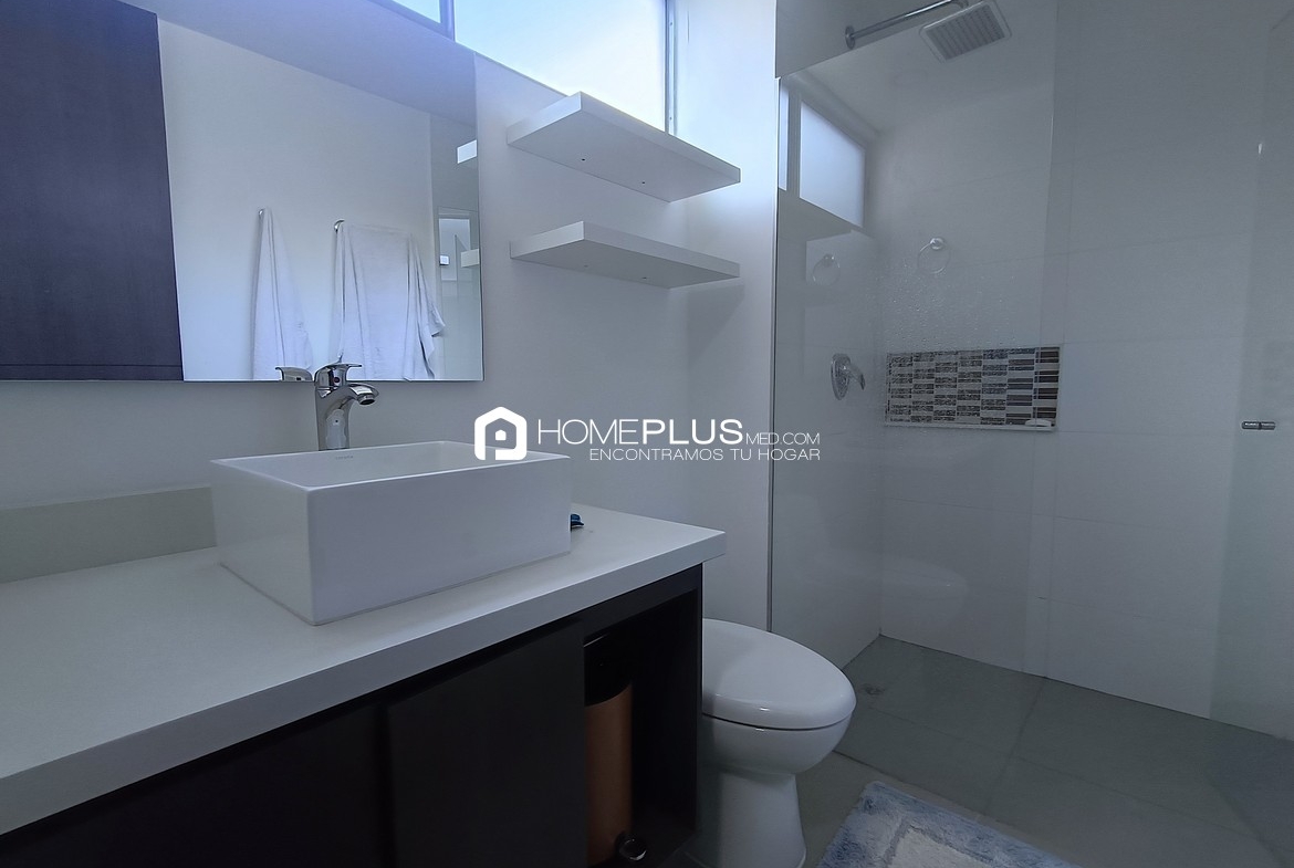 ALQUILER APARTAMENTO AMOBLADO ENVIGADO LOMA DE LAS BRUJAS, A163 BRUJA BONITA 1802