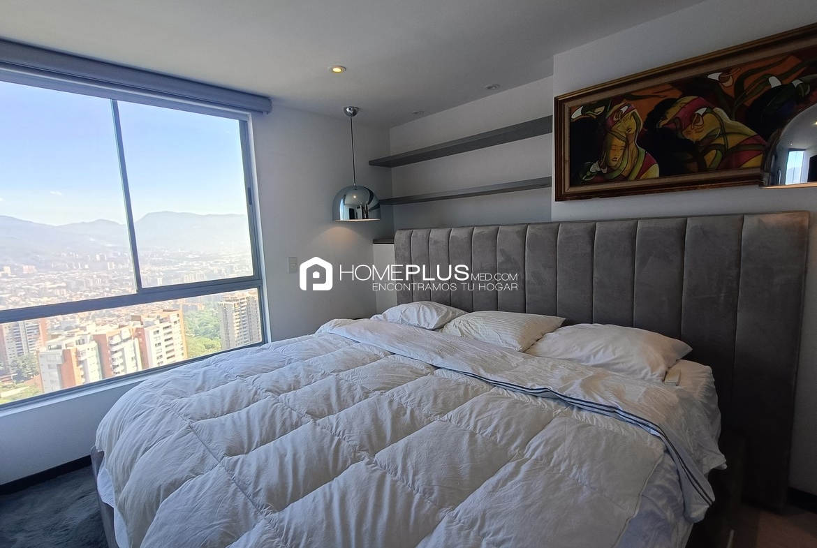 ALQUILER APARTAMENTO AMOBLADO ENVIGADO LOMA DE LAS BRUJAS, A163 BRUJA BONITA 1802