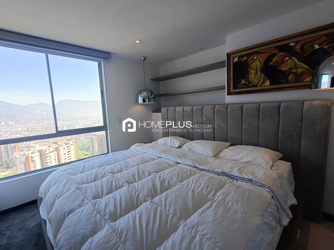 ALQUILER APARTAMENTO AMOBLADO ENVIGADO LOMA DE LAS BRUJAS, A163 BRUJA BONITA 1802