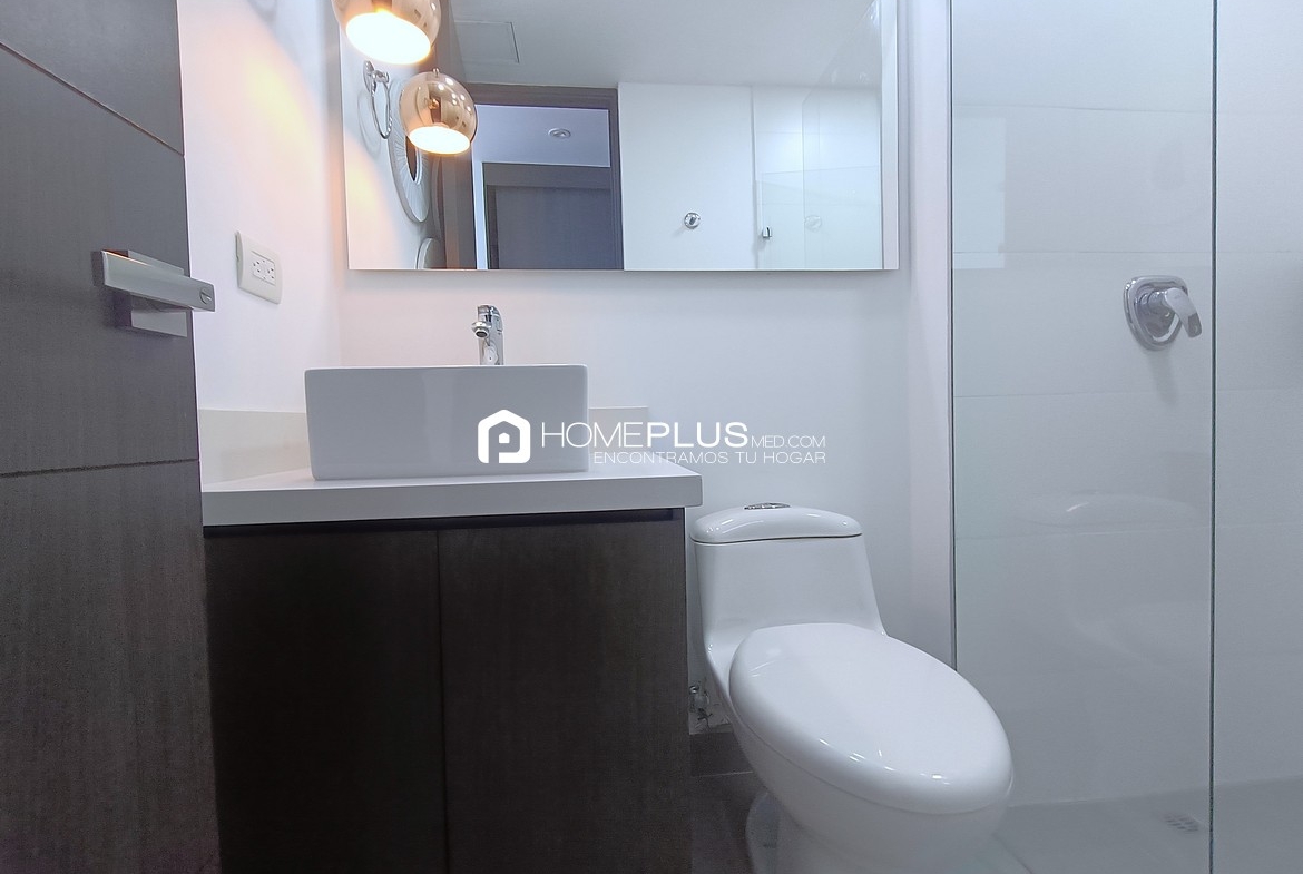 ALQUILER APARTAMENTO AMOBLADO ENVIGADO LOMA DE LAS BRUJAS, A163 BRUJA BONITA 1802