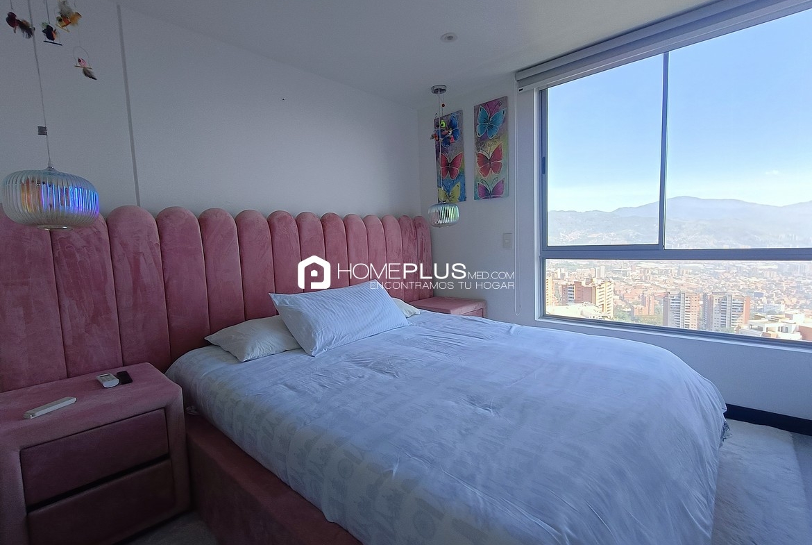 ALQUILER APARTAMENTO AMOBLADO ENVIGADO LOMA DE LAS BRUJAS, A163 BRUJA BONITA 1802