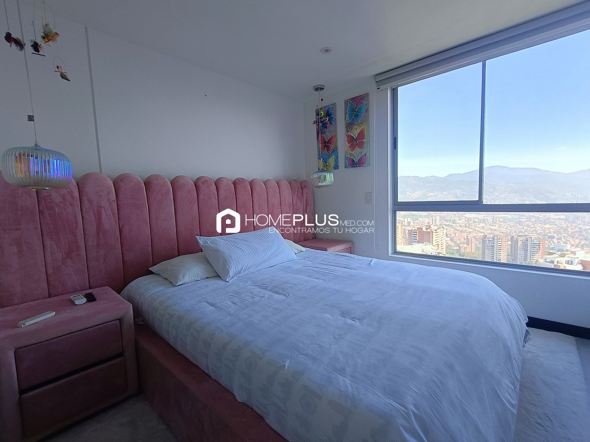 ALQUILER APARTAMENTO AMOBLADO ENVIGADO LOMA DE LAS BRUJAS, A163 BRUJA BONITA 1802