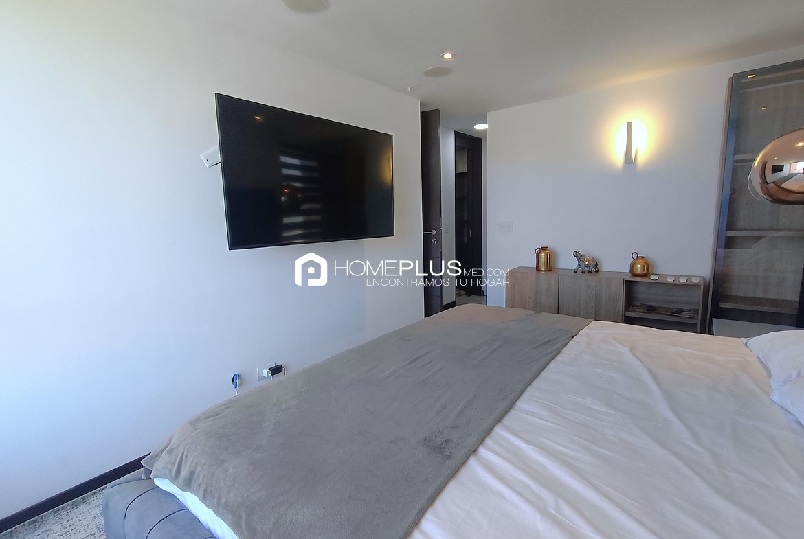 ALQUILER APARTAMENTO AMOBLADO ENVIGADO LOMA DE LAS BRUJAS, A163 BRUJA BONITA 1802