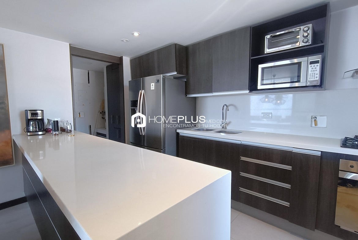 ALQUILER APARTAMENTO AMOBLADO ENVIGADO LOMA DE LAS BRUJAS, A163 BRUJA BONITA 1802