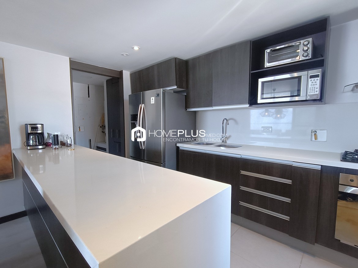 ALQUILER APARTAMENTO AMOBLADO ENVIGADO LOMA DE LAS BRUJAS, A163 BRUJA BONITA 1802