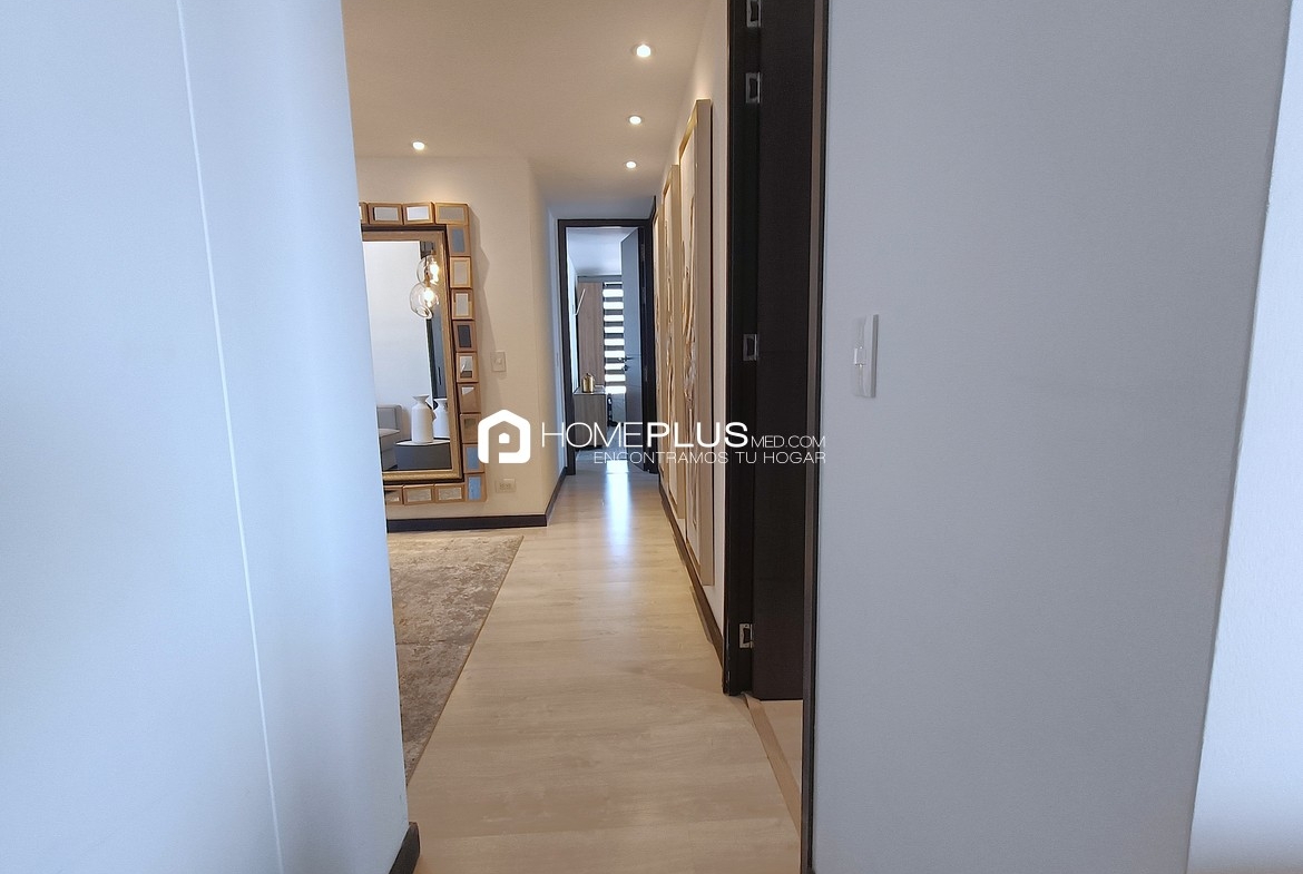 ALQUILER APARTAMENTO AMOBLADO ENVIGADO LOMA DE LAS BRUJAS, A163 BRUJA BONITA 1802