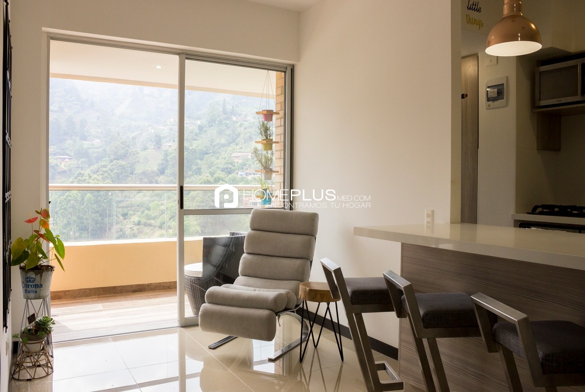 ALQUILER APARTAMENTO AMOBLADO SABANETA ASDESILLAS A167 CIUDAD DEL BOSQUE 2705