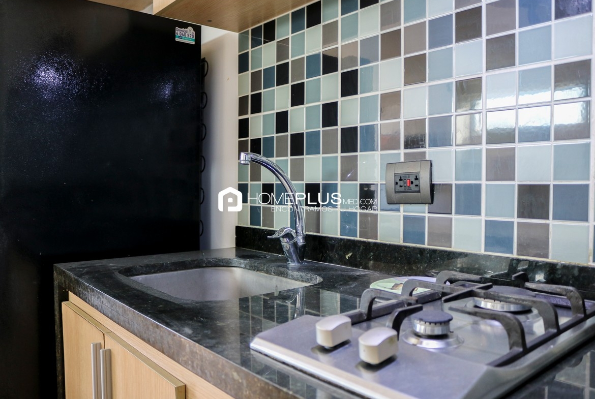 ALQUILER LOFT AMOBLADO EL POBLADO MILLA DE ORO A257, LUGO 1907