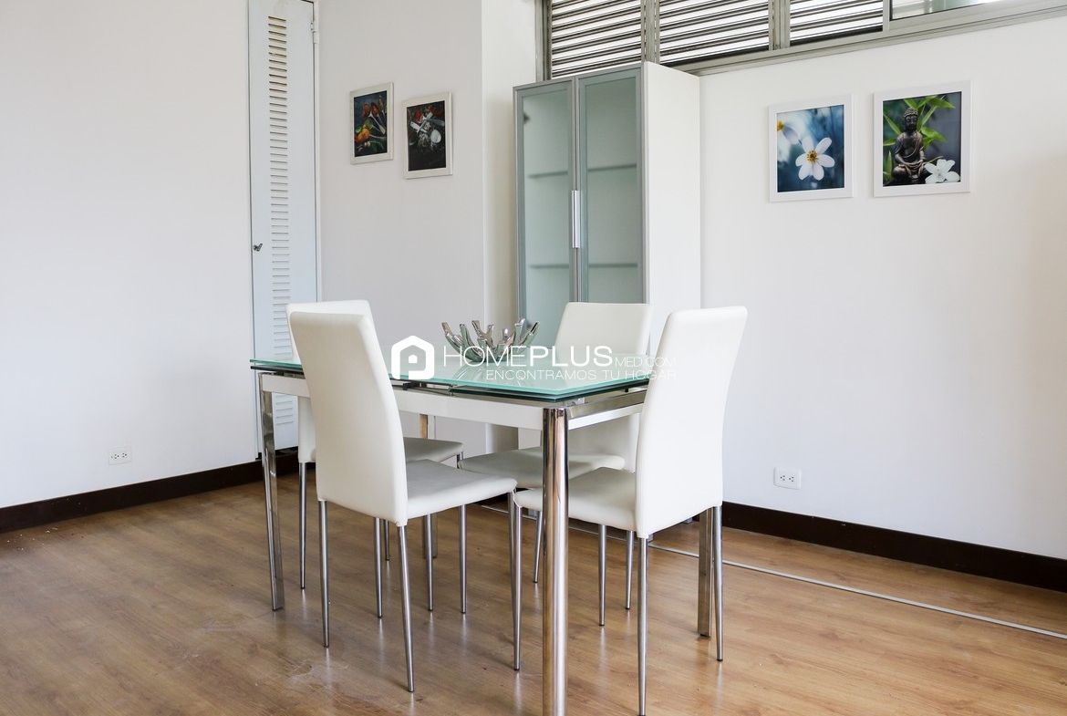 ALQUILER LOFT AMOBLADO EL POBLADO MILLA DE ORO A257, LUGO 1907