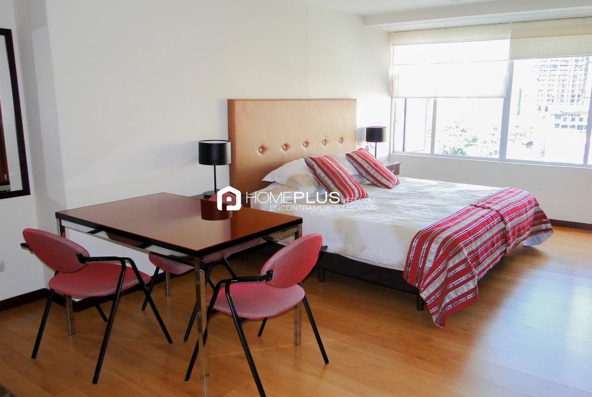 Alquiler de Apartamento Amoblado en El Poblado, Milla De Oro. Torre Oviedo. A340 (3)