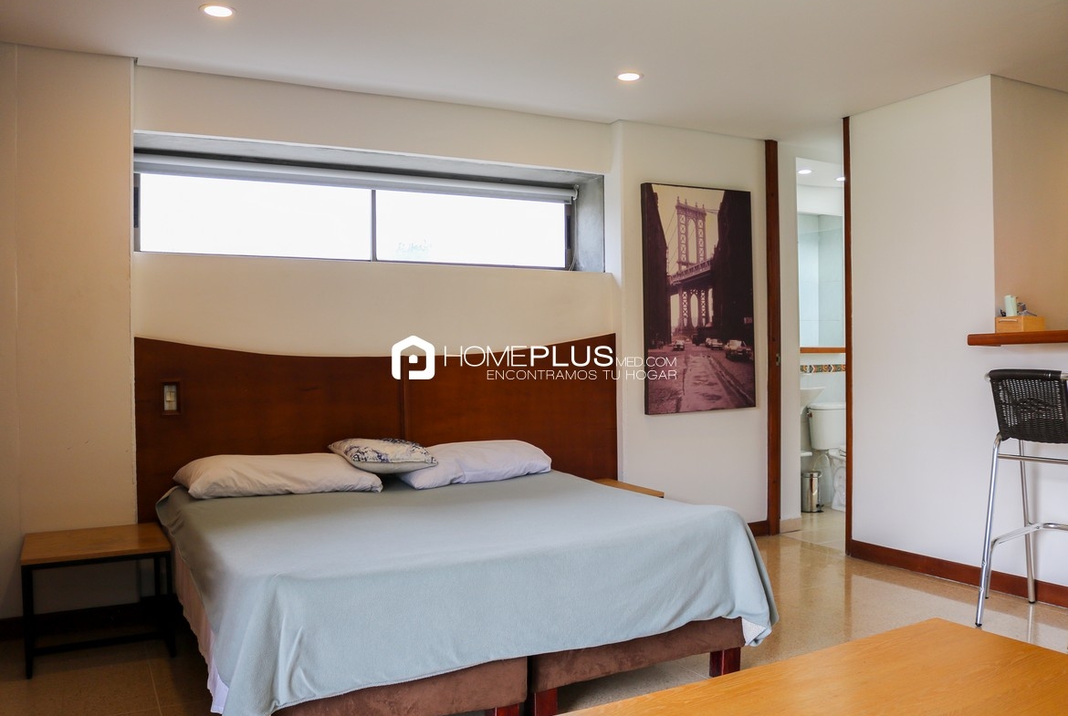 Apartamento Amoblado En Arriendo En El Poblado, Astorga. Cinnamon A242 (1)