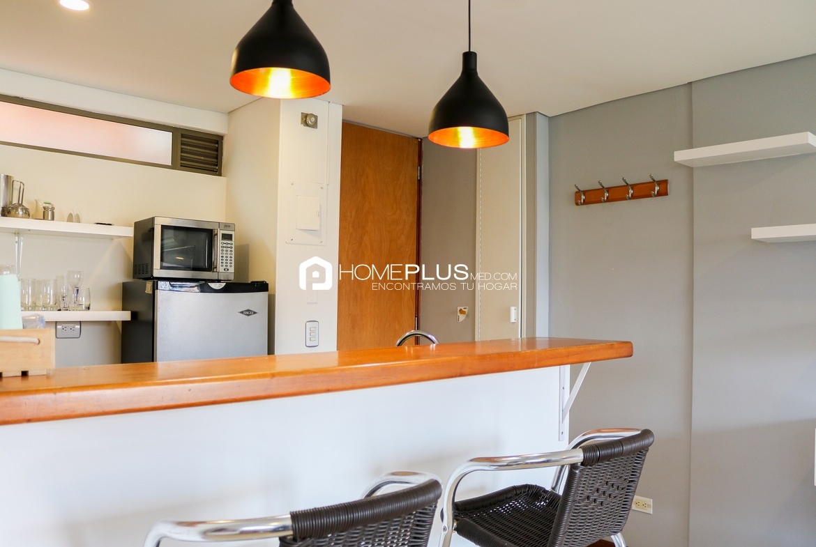 Apartamento Amoblado En Arriendo En El Poblado, Astorga. Cinnamon A242