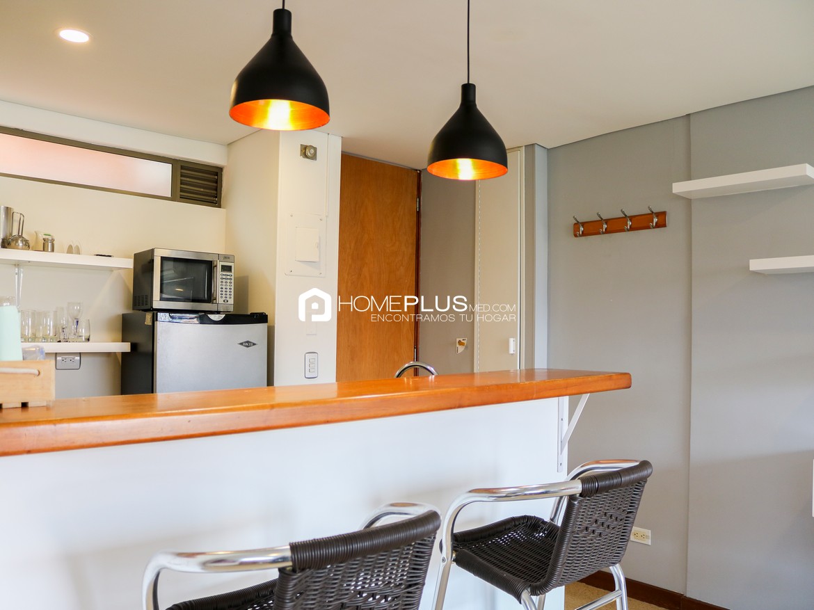 Apartamento Amoblado En Arriendo En El Poblado, Astorga. Cinnamon A242