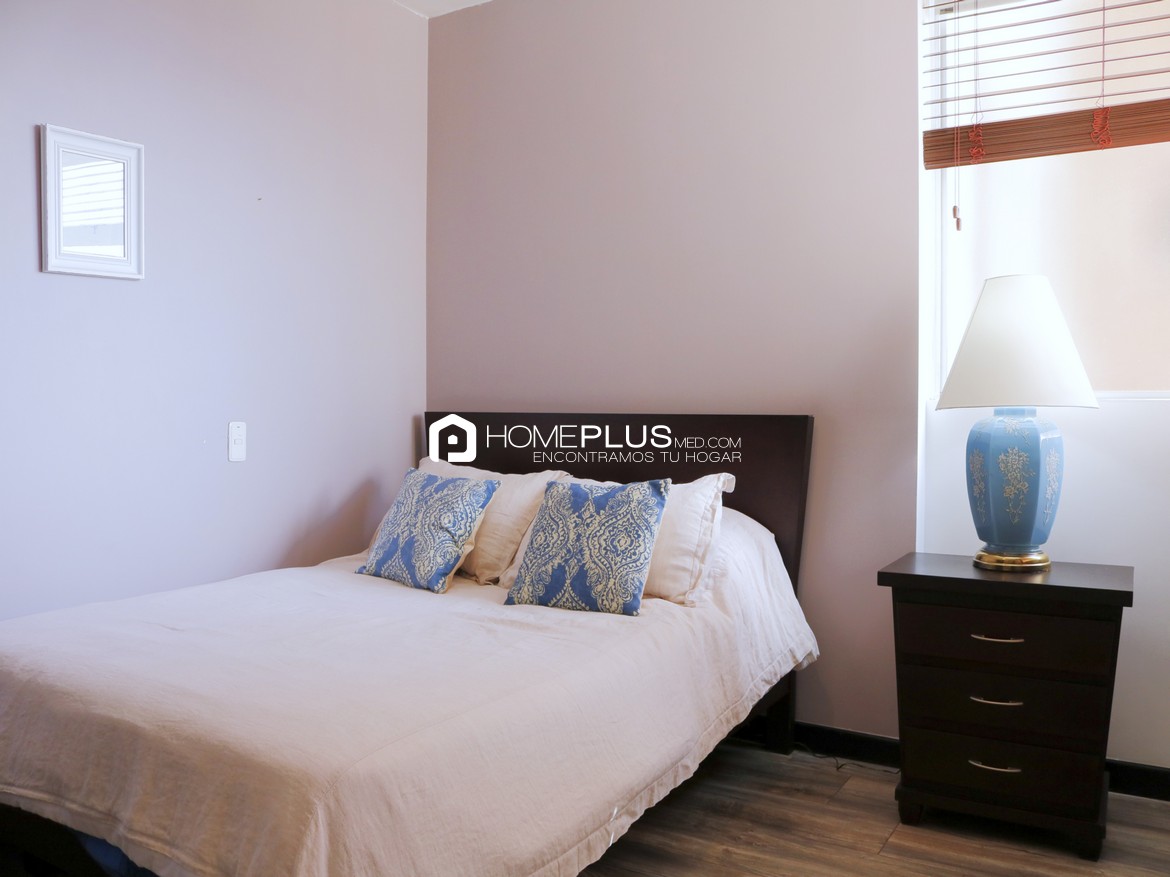 Apartamento Amoblado En Arriendo En El Poblado, Loma Las Santas. Origami. A244