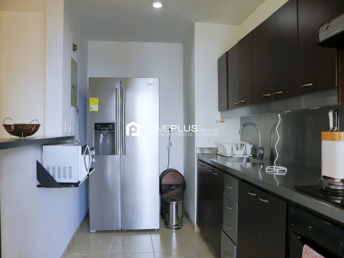 Apartamento Amoblado En Arriendo En El Poblado, Loma Las Santas. Origami. A244