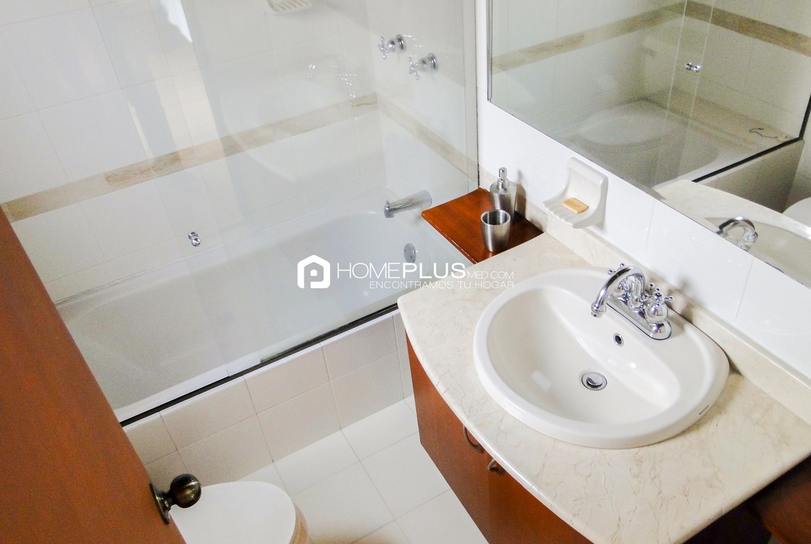 Apartamento Amoblado En Arriendo En El Poblado, Milla De Oro. Leonardo Da Vinci. A269 (7)