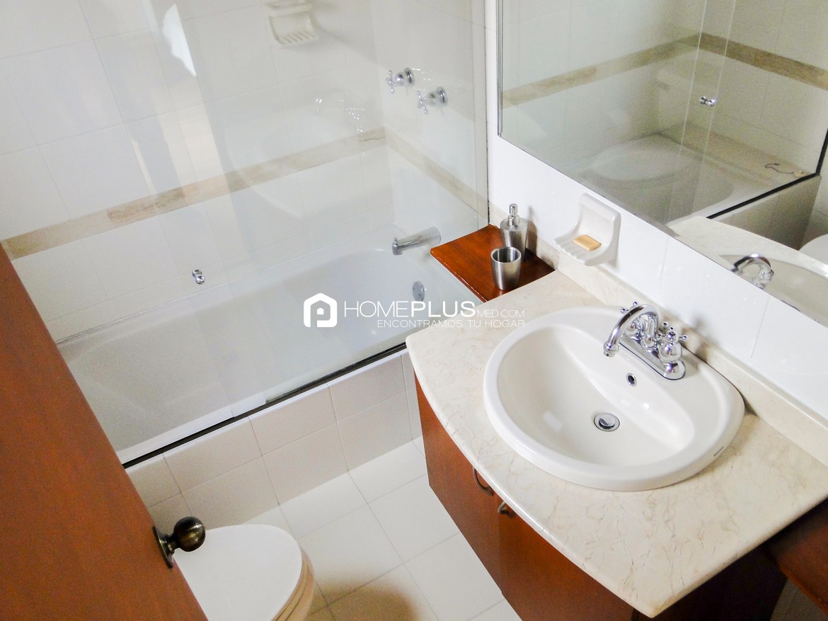 Apartamento Amoblado En Arriendo En El Poblado, Milla De Oro. Leonardo Da Vinci. A269 (7)